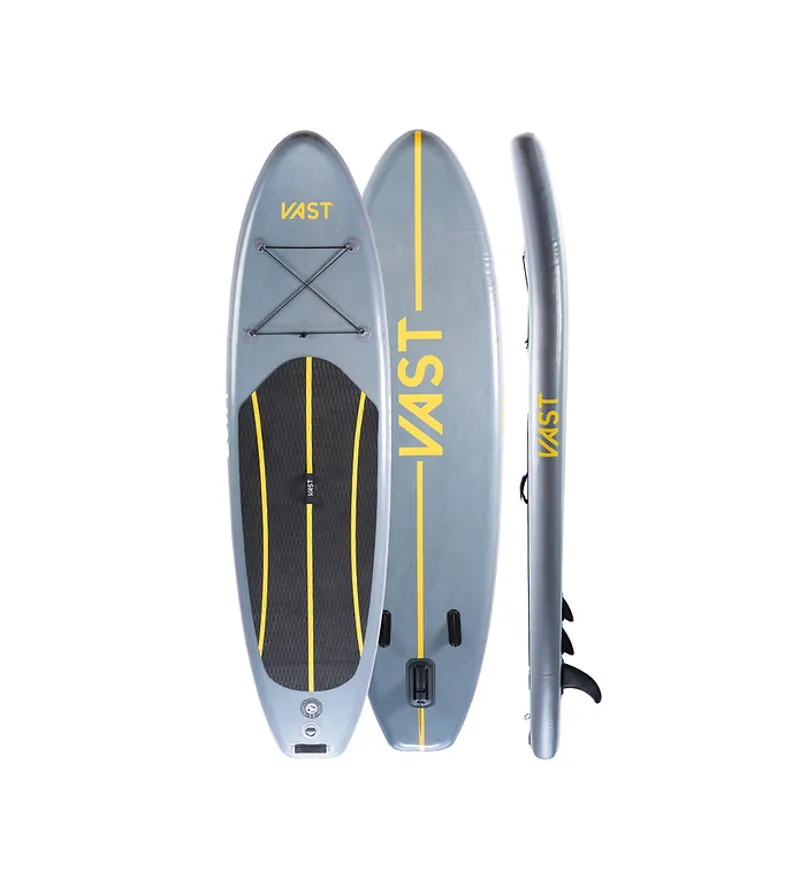 Vast 10'2 Nova Sport Allround SUP Package Charcoal/Yellow